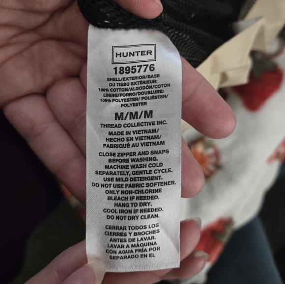 Hunter Beige and Black Mesh Jacket - Picture 12 of 14